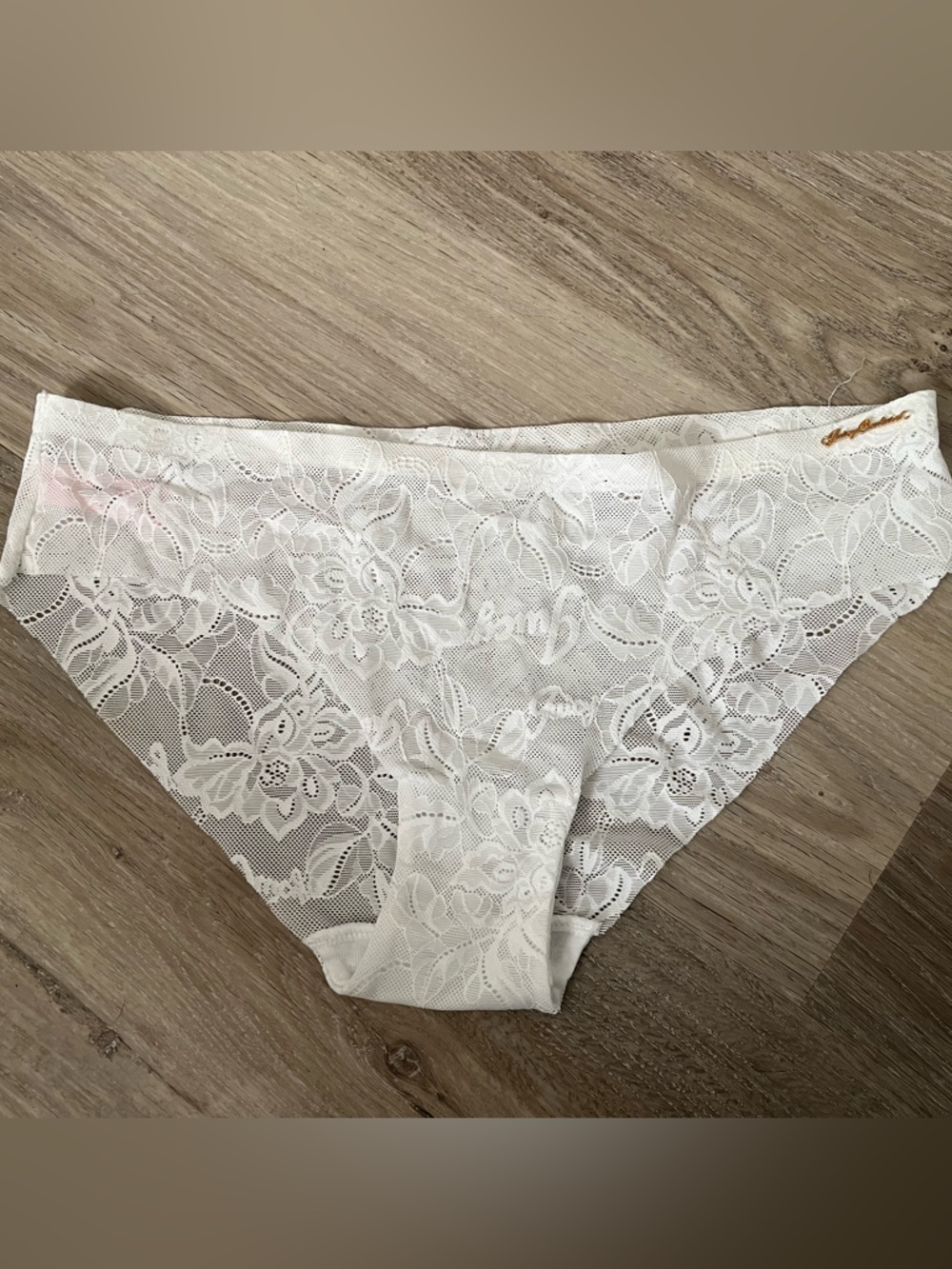 White Floral Lace cheeky